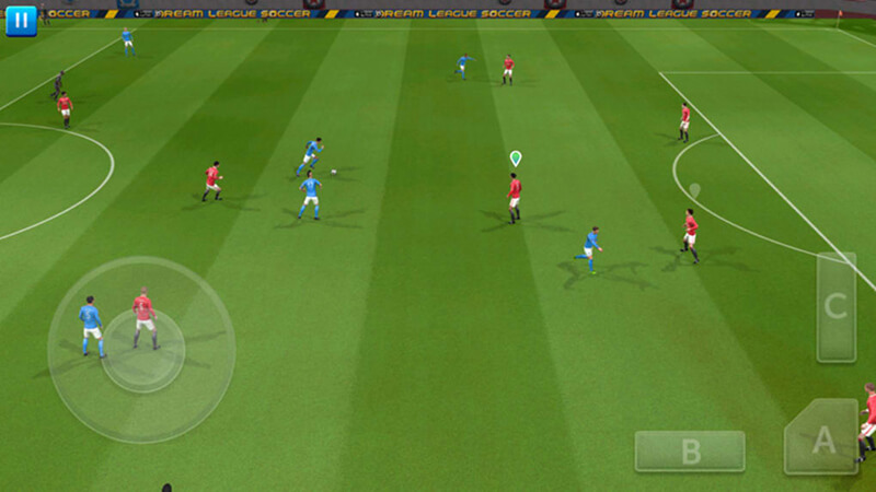 Kỹ thuật đùa bóng cơ phiên bản bên trên game Dream League Soccer 2016